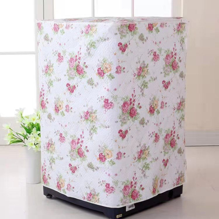 Áo Trùm Máy Giặt Cửa Trước 7-8Kg Vải Satin Chống Nước, Bụi, Nắng, Rách Bền Đẹp Áo Trùm Máy Giặt Cửa Trước 7-8Kg Vải Satin Chống Nước, Bụi, Nắng, Rách Bền Đẹp