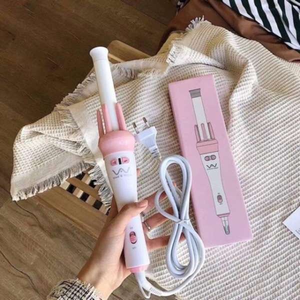 Máy Làm Xoăn Tóc Tự Động Ivuvu Xoay 360 Độ Máy Làm Xoăn Tóc Tự Động Ivuvu Xoay 360 Độ