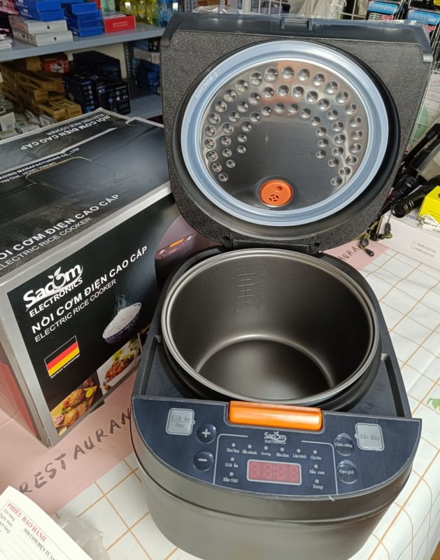 Nồi Cơm Điện Sacom Sc801 Chống Dính Cực Tốt Tiện Dụng Nồi Cơm Điện Sacom Sc801 Chống Dính Cực Tốt Tiện Dụng