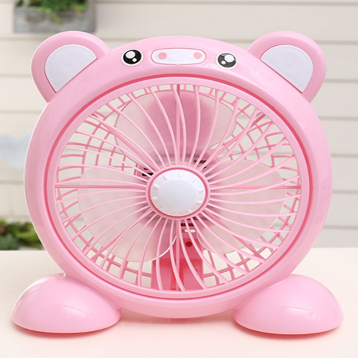 Quạt Để Bàn Hình Thú Lớn 28cm Nguồn Điện 200V Siêu Mát