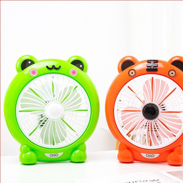 Quạt Để Bàn Hình Thú Lớn 28cm Nguồn Điện 200V Siêu Mát