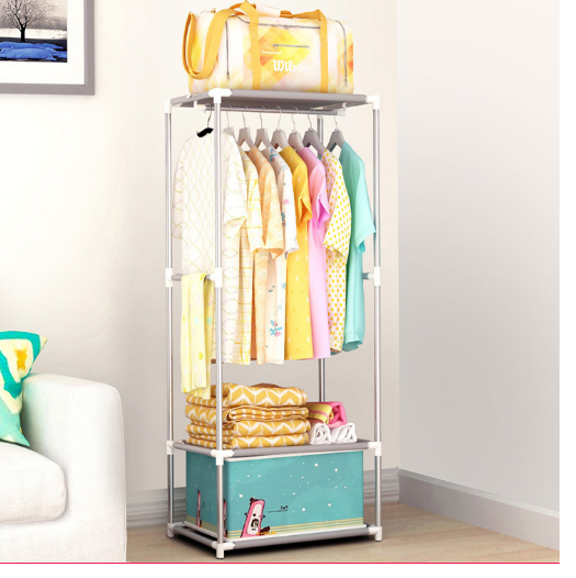 Giá Treo Quân Áo Hình Chử Nhật Loại Nhỏ 140X55X36Cm Giá Treo Quân Áo Hình Chử Nhật Loại Nhỏ 140X55X36Cm