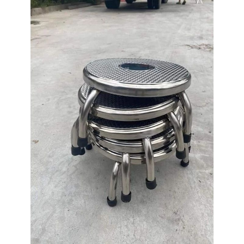 Ghế Đẩu Inox Lùn Chân Ngắn Để Nhà Tắm Tiện Dụng Ghế Đẩu Inox Lùn Chân Ngắn Để Nhà Tắm Tiện Dụng