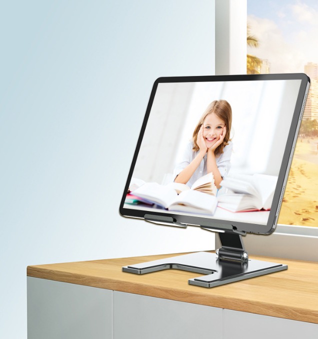 Giá Đỡ Máy Tính Bảng Để Bàn Hợp Kim Nhôm Thời Trang