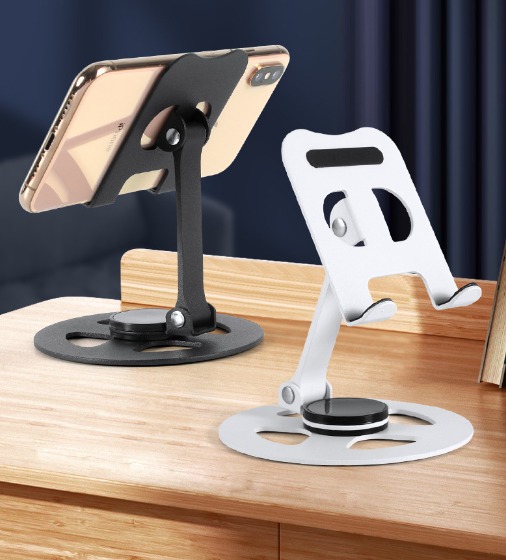 Giá Đỡ Kệ Đỡ Điện Thoại, Máy Tính Bảng Đế Tròn Xoay 360 Độ