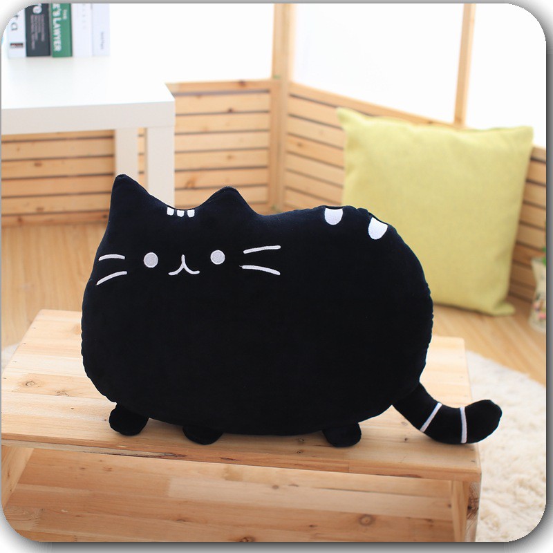 Gối Hình Mèo Dễ Thương 40x30cm Gối Hình Mèo Dễ Thương 40x30cm