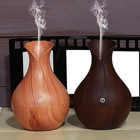 Máy Phun Sương Tinh Dầu Tạo Độ ẩm Vân Gỗ Aroma Máy Phun Sương Tinh Dầu Tạo Độ ẩm Vân Gỗ Aroma
