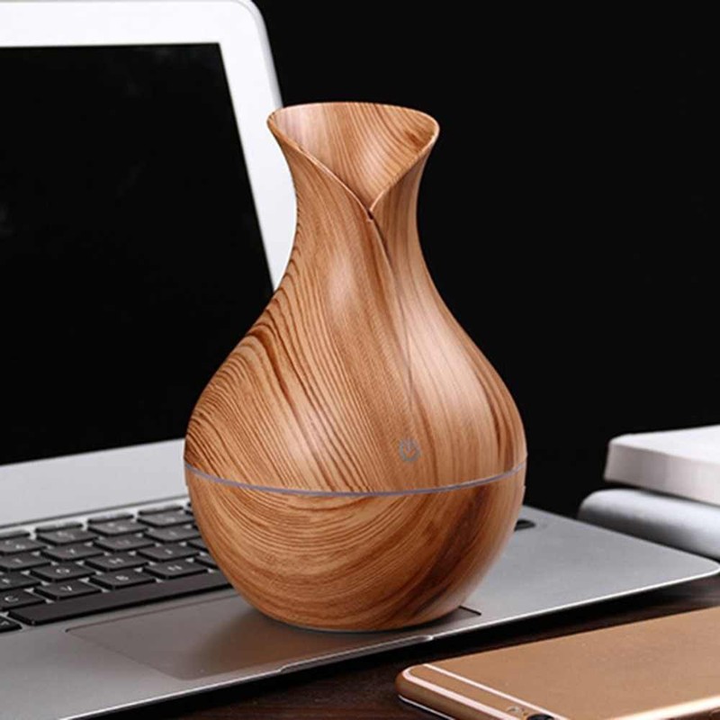 Máy Phun Sương Tinh Dầu Tạo Độ ẩm Vân Gỗ Aroma Máy Phun Sương Tinh Dầu Tạo Độ ẩm Vân Gỗ Aroma