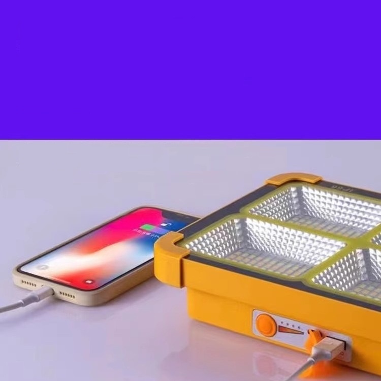 Đèn Pha Năng Lượng Mặt Trời Để Bàn 100W 5 Chế Độ