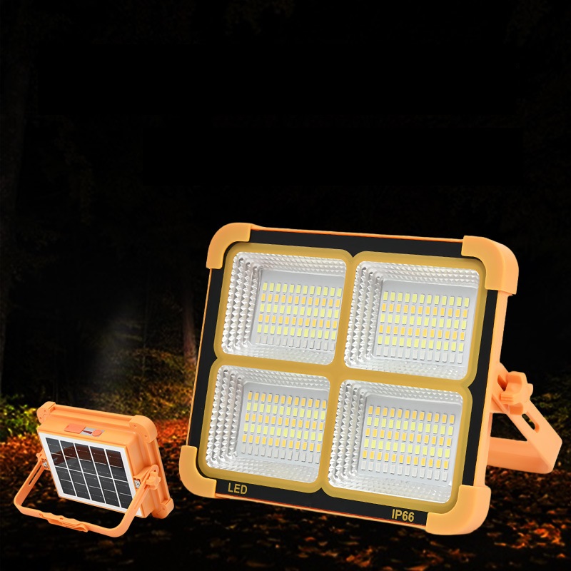 Đèn Pha Năng Lượng Mặt Trời Để Bàn 100W 5 Chế Độ