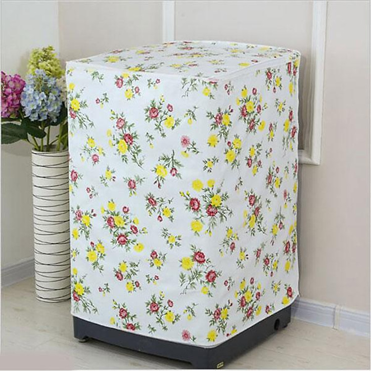 Áo Trùm Máy Giặt Cửa Trước 7-8Kg Vải Satin Chống Nước, Bụi, Nắng, Rách Bền Đẹp Áo Trùm Máy Giặt Cửa Trước 7-8Kg Vải Satin Chống Nước, Bụi, Nắng, Rách Bền Đẹp