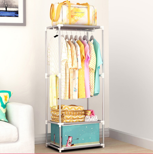 Giá Treo Quân Áo Hình Chử Nhật Loại Nhỏ 140X55X36Cm Giá Treo Quân Áo Hình Chử Nhật Loại Nhỏ 140X55X36Cm