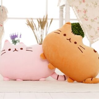 Gối Bông Hình Mèo Dễ Thương