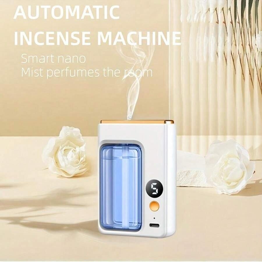 Máy Phun Sương Tinh Dầu Rhino H601 Tạo Ẩm 5 Chế Độ, Tích Điện, Nhỏ Gọn, Dán Tường