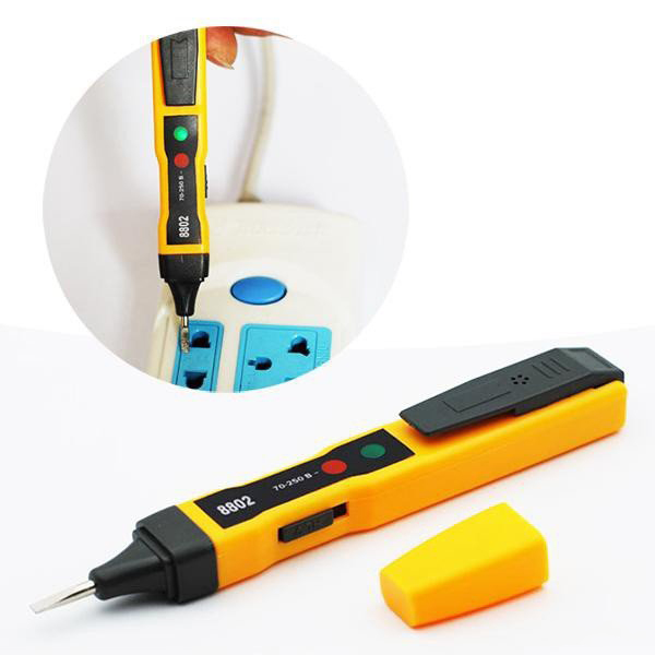 Bút Thử Điện Âm Tường SP-8802 Cao Cấp + Tặng Kèm 2 Viên Pin Bút Thử Điện Âm Tường SP-8802 Cao Cấp + Tặng Kèm 2 Viên Pin