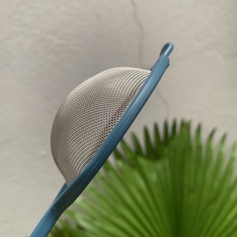 Rây Lọc Dầu,thức Ăn Bằng Thép Không Gỉ Có Tay Cầm Nhựa