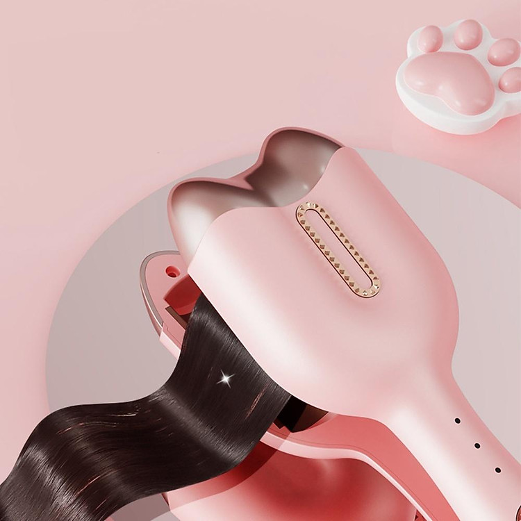 Máy Uốn Tóc Xoăn Sóng Nước Hippie Size 32Mm Máy Uốn Tóc Xoăn Sóng Nước Hippie Size 32Mm