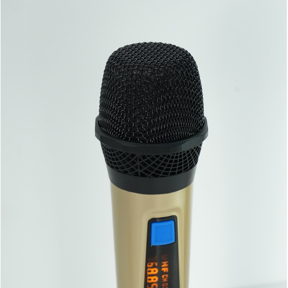 Micro Karaoke Không Dây Cao Cấp Kcb-V3 - Cục Thu 2 Râu Đa Năng Chống Hú
