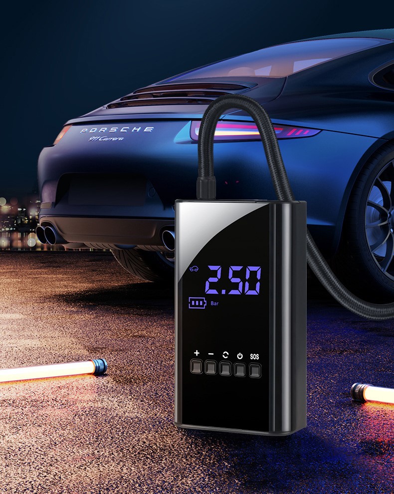 Máy Bơm Lốp Xe Hơi Không Dây L3024 4000Mah