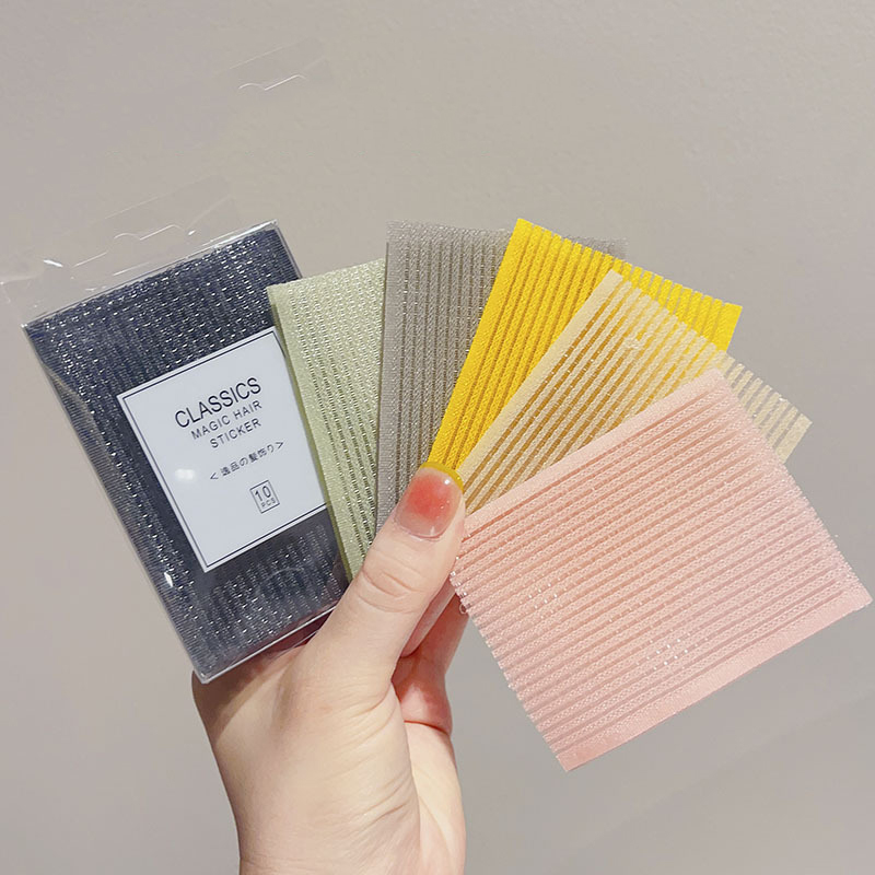 Hộp 10 Miếng Dán Tóc Hình Vuông Dễ Thương Cho Nữ Hộp 10 Miếng Dán Tóc Hình Vuông Dễ Thương Cho Nữ