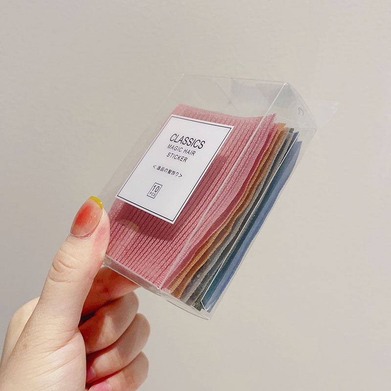 Hộp 10 Miếng Dán Tóc Hình Vuông Dễ Thương Cho Nữ Hộp 10 Miếng Dán Tóc Hình Vuông Dễ Thương Cho Nữ