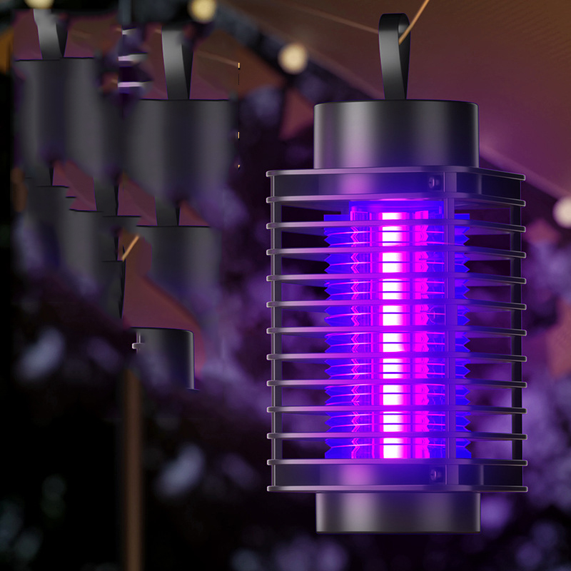 Đèn Bắt Muỗi, Côn Trùng Để Bàn Kiêm Đèn Ngủ Sạc Usb Đèn Bắt Muỗi, Côn Trùng Để Bàn Kiêm Đèn Ngủ Sạc Usb