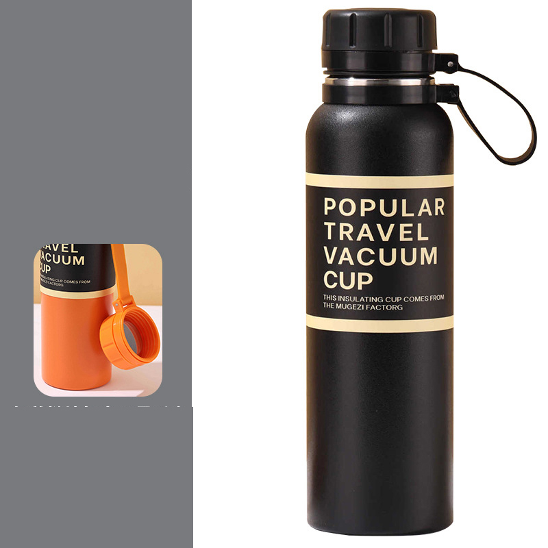 Bình Giữ Nhiệt Travel 1000Ml Inox 304, Giữ Nhiệt Nóng Lạnh Có Khay Lọc Trà Tiện Lợi