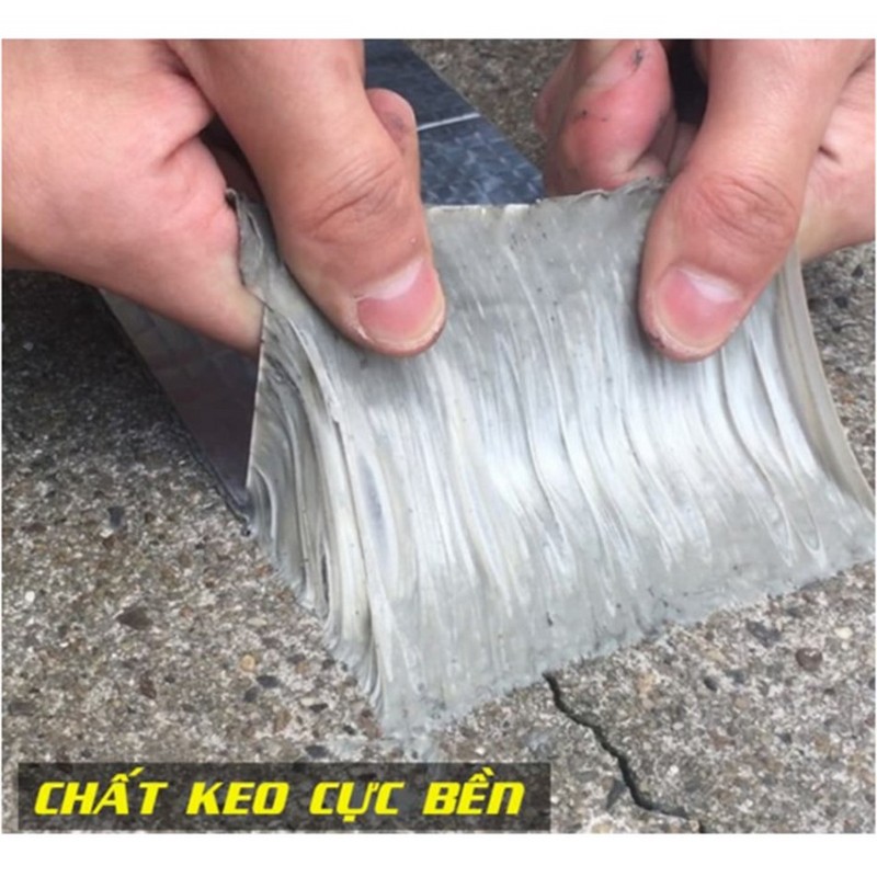 Băng Keo Chống Thấm X2000 Nhật Bản Chắc Chắn, Chống Thấm Dột, Dán Tường, Dán Mái Tôn 5X0,01M