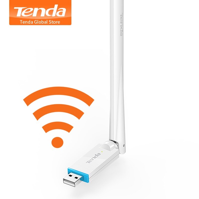 Usb Thu Wifi Tenda U2 Tốc Độ Cao (Có Anten, 150Mbps, Windows, Linux)
