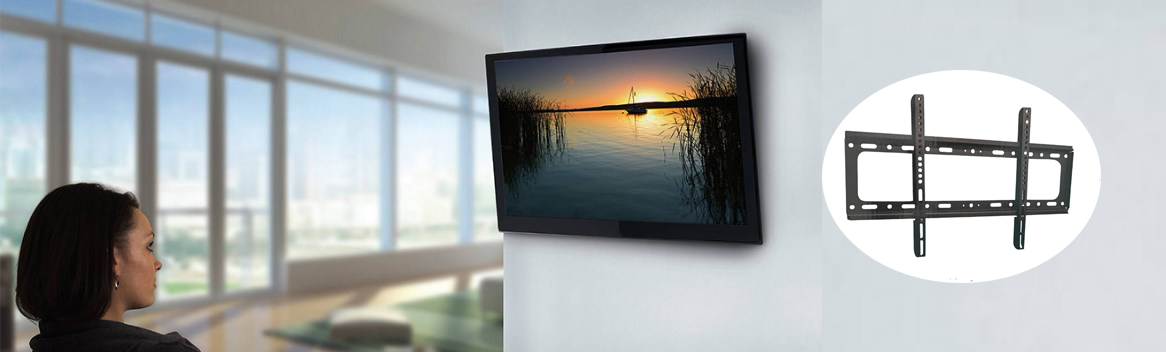 Giá Treo Tivi Thẳng Sát Tường Tiện Dụng 42-65 Inches 46X45Cm