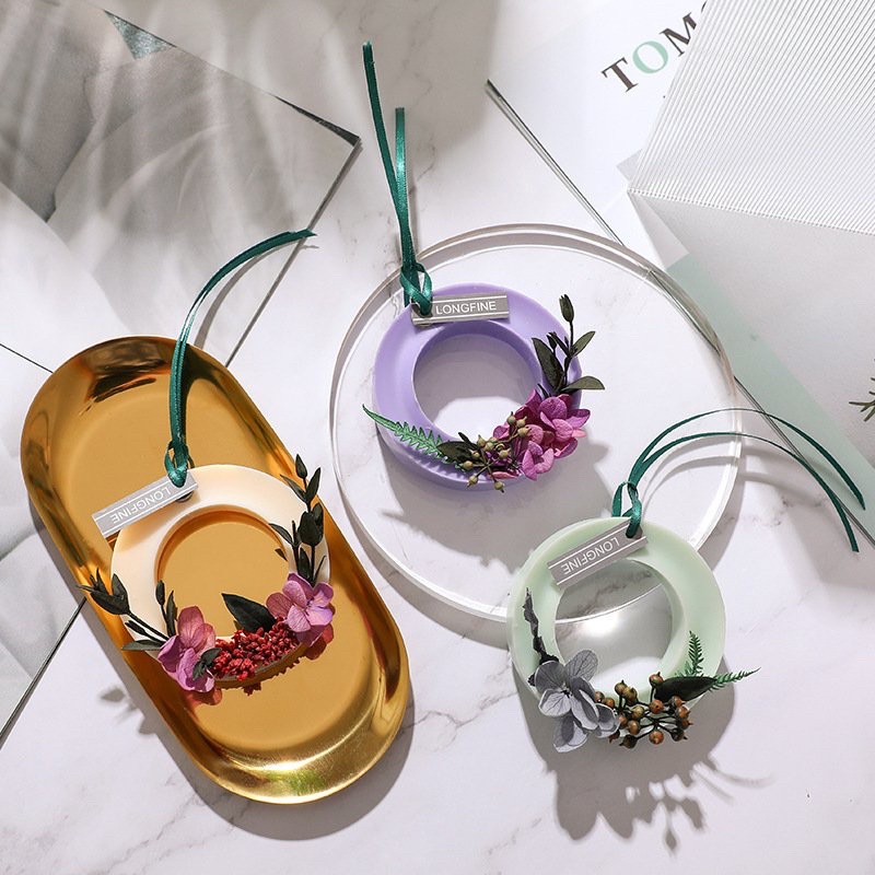 Sáp Thơm Hoa Khô Vòng Tròn Longfine Treo Phòng Sáp Thơm Hoa Khô Vòng Tròn Longfine Treo Phòng