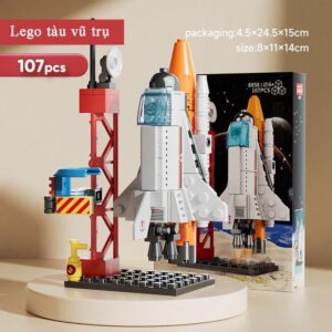 Đồ Chơi Lăp Ráp Mô Hình Tàu Vũ Trụ Không Gian 107 Chi Tiết