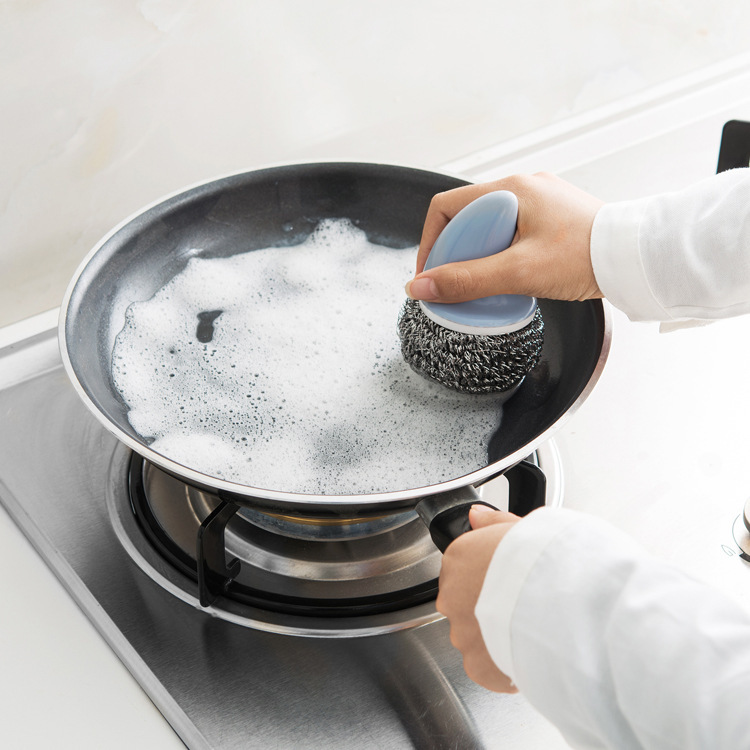 Dụng Cụ Rữa Xoong Có Tay Cầm Dụng Cụ Rữa Xoong Có Tay Cầm