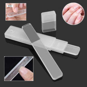 Dụng Cụ Dũa Móng Tay Bằng Kính Nano Chuyên Nghiệp 9Cm Kèm Hộp Đựng