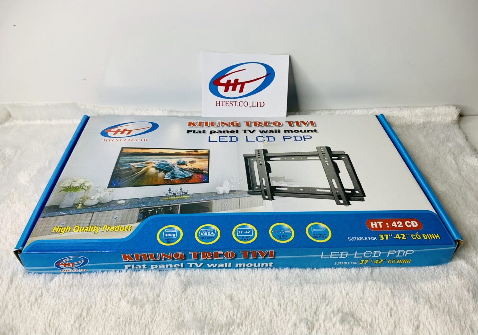 Khung Treo Tivi Cố Định Chắc Chắn 37-42 Inches 34X20Cm Khung Treo Tivi Cố Định Chắc Chắn 37-42 Inches 34X20Cm