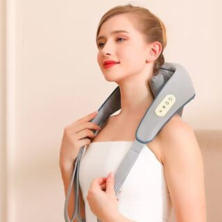 Máy Massage Cổ Vai Gáy 6D - Kỹ Thuật Massage Trị Liệu Số 8, Cải Thiện Sức Khỏe Tổng Thể 20X11Cm