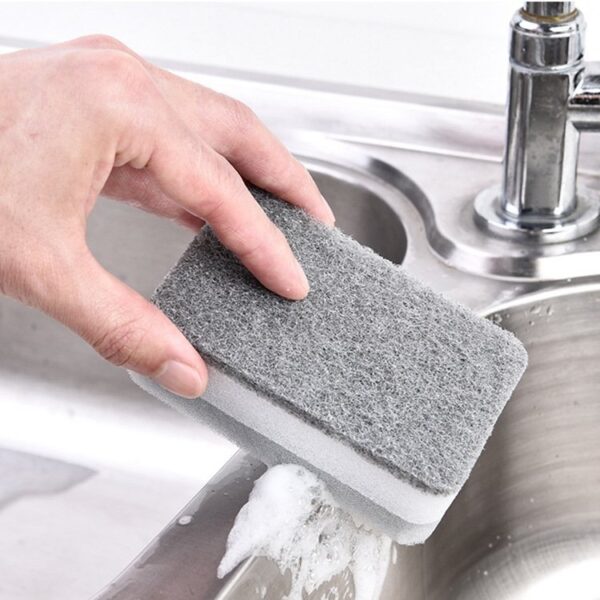 Miếng Bọt Biển 3 Lớp Dùng Để Lau Chùi, Rửa Chén Dụng Cụ Nhà Bếp Đa Năng