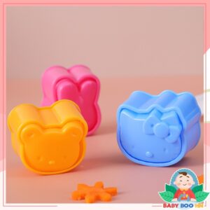 Set 3 Khuôn Cơm Hình Thú Ngộ Nghĩnh Dễ Thương Cho Bé
