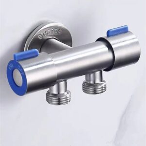 Van Nước Inox 2 Cổng Xả Có Điều Khiển Riêng Biệt Tiện Lợi