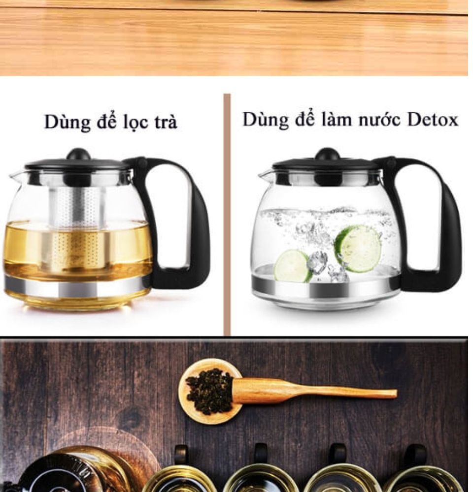 Bộ Bình Trà Kèm 4 Ly Simbada Cao Cấp