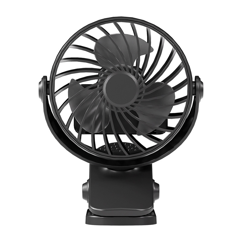 Quạt Tích Điện Mini Để Bàn Đa Năng Độ Ồn Thấp, 3 Mức Gió
