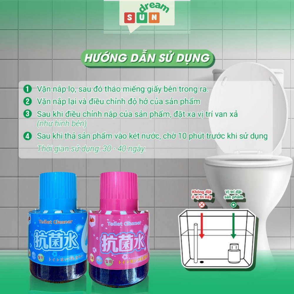 Chai Thả Bồn Cầu Hàn Quốc Hương Ngàn Hoa Chai Thả Bồn Cầu Hàn Quốc Hương Ngàn Hoa