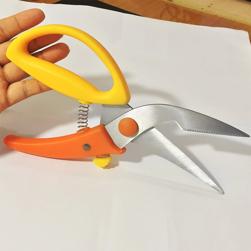 Kéo Cắt Gà Kitchen Scissors Cao Cấp
