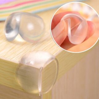 Bộ 4 Miếng Bịt Góc Bàn Bằng Silicon Tiện Lợi