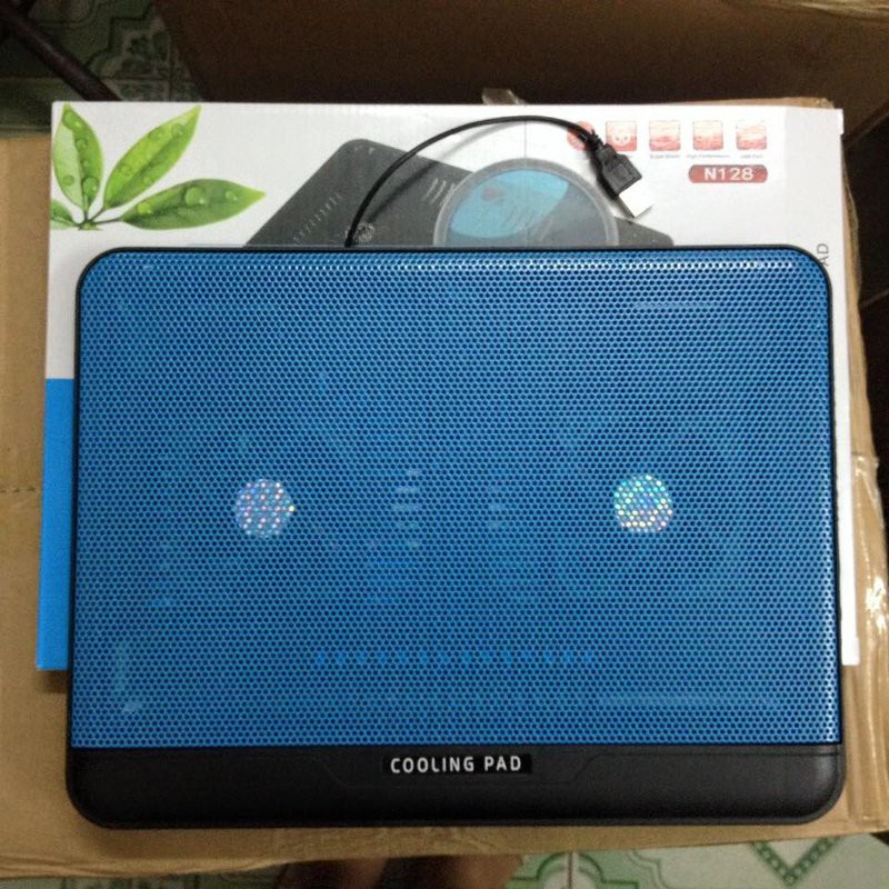 Đế Laptop Cooler Pad S1 2 Quạt Đế Laptop Cooler Pad S1 2 Quạt