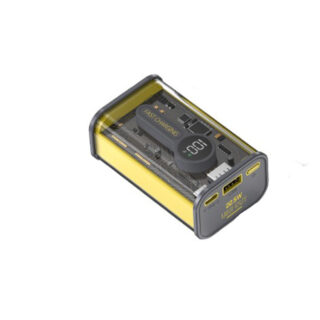 Pin Dự Phòng Trong Suốt Power Bank Sạc Nhanh 22.5W 10.000Mah Có Lcd Hiển Thị Pin