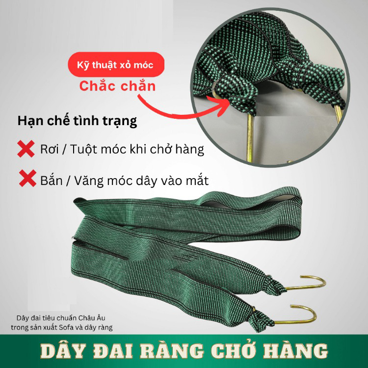 Dây Thun Ràng Buộc Hàng Co Dãn Cao Cấp Chắc Chắn Dài 1.8M Dây Thun Ràng Buộc Hàng Co Dãn Cao Cấp Chắc Chắn Dài 1.8M