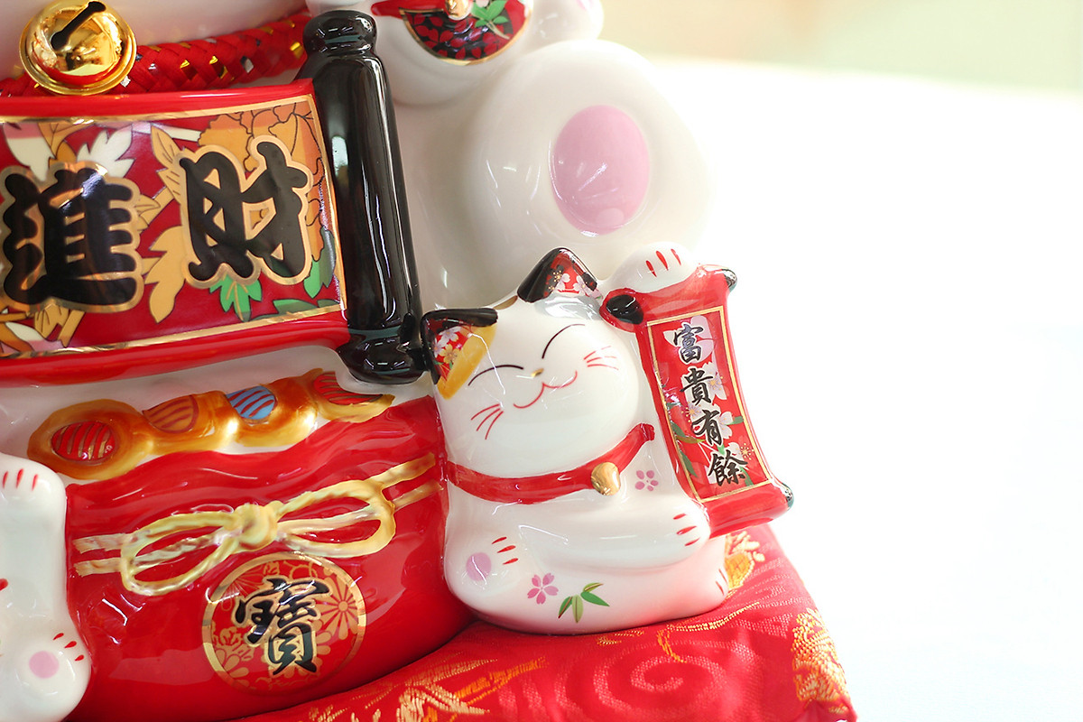 Mèo Sứ Thần Tài 9In Mèo Sứ Thần Tài 9In