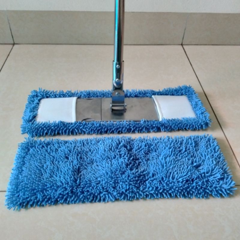 Tấm Dẻ Lau Sợi Fiber Cao Cấp 45Cm Cho Cây Lau Nhà Công Nghiệp Mâm Bản To