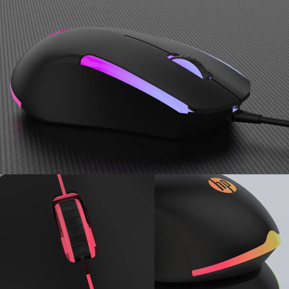 Chuột Game Thủ Hp M160 Led Rgb Tự Thay Đổi Màu Chuột Game Thủ Hp M160 Led Rgb Tự Thay Đổi Màu